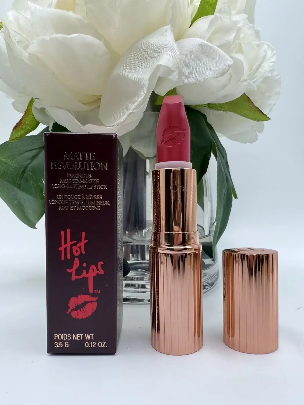 Charlotte Tilbury Matte Revolution Luminous Matte Lipstick Miranda May 0.12 Oz